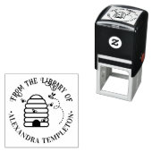 Rustikale Bienenvölker #1 Bibliotheksname Permastempel (Beispiel)