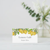 Rustikale Bio Aquarellfarben - Visitenkarte (Stehend Vorderseite)