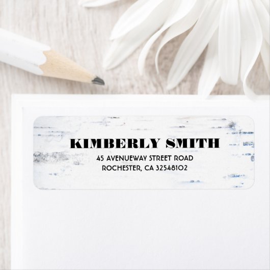 Rustikale Birch Bark Texture Wedding (Insitu)