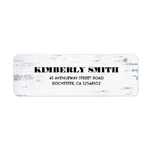 Rustikale Birch Bark Texture Wedding