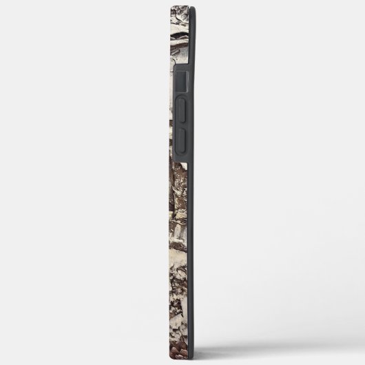 Rustikale Birch Tree Bark Case-Mate iPhone Hülle (Rückseite / Links)