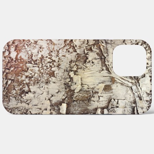 Rustikale Birch Tree Bark Case-Mate iPhone Hülle (Rückseite (Horizontal))