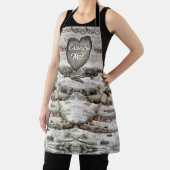Rustikale Birke Bark Wood Carved Heart Aspen Tree Schürze (InSitu)