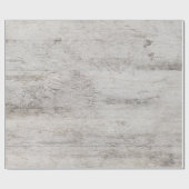 Rustikale Birkenbaum-Hochzeit mit grauer Holztextu Geschenkpapier (Flach)