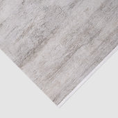 Rustikale Birkenbaum-Hochzeit mit grauer Holztextu Seidenpapier (Ausschnitt)