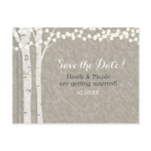 Rustikale Birkenbaumzeichenleuchten Rett Date Wedd