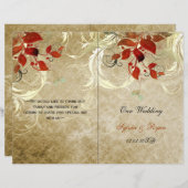 Rustikale Blätter fallen doppelt so hoch wie das H (Vorne/Hinten)