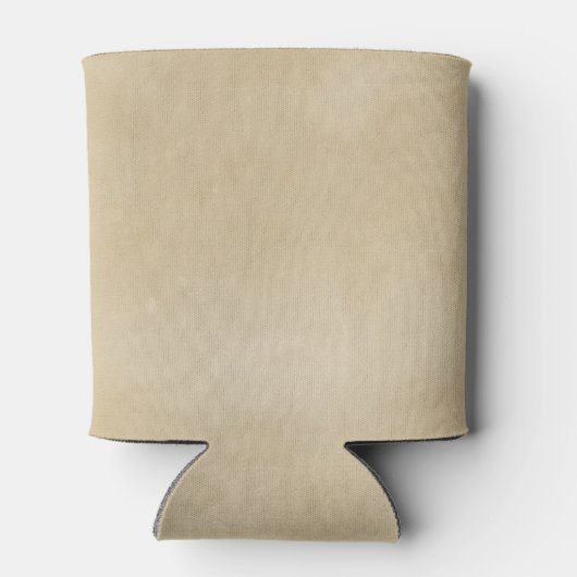 Rustikale Blätter sinken in der Liebe Gastgeschenk Dosenkühler (Rückseite)