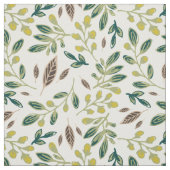 Rustikale Blätter Stoff (Muster)