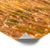 Rustikale Blockhütte im Grand Teton Nationalpark,  Poster (Ecke)