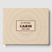 Rustikale Blockhütte Urlaub Zuhause Vermietung | T Gästebuch (Vorderseite)