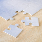 Rustikale Blockhütte Vollmond Puzzle (Seite)