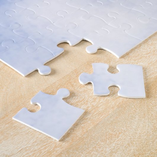 Rustikale Blockhütte Vollmond Puzzle (Seite)