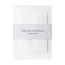 Rustikale Blue Mountain Einladungsbauchgurt