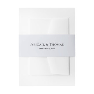 Rustikale Blue Mountain Einladungsbauchgurt Einladungsbanderole