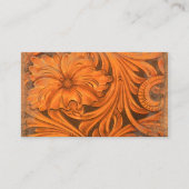 Rustikale Blume Country Western Hochzeitsseite Begleitkarte (Vorderseite)