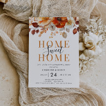 rustikale Blume, die Party Einladung