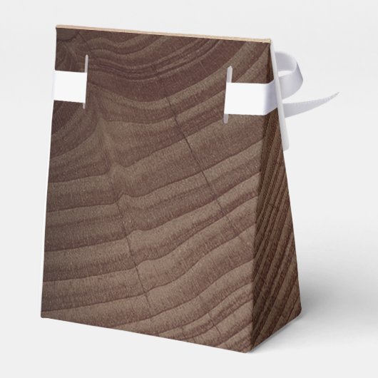 Rustikale Blume Hochzeit Geschenkschachtel (Rückseite)