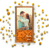 Rustikale Blume Land Western Vielen Dank Dankeskarte