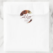 Rustikale Blume Pampas Grass Wedger Sticker (Tasche)