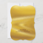 Rustikale Blume und Pampas-Gras-Brautparty Einladung (Rückseite)