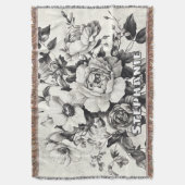 Rustikale Blume und Schmetterlinge - Altpapier (3) Decke (Vorderseite Vertikal)