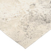Rustikale Blume und Schmetterlinge - Altpapier (5) Tischdecke (Schrägansicht)