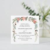 Rustikale Blumen | Winterliche Botanische Hochzeit (Stehend Vorderseite)