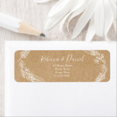 Rustikale Blumenadresse (Insitu)