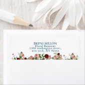 Rustikale Blumenadresse (Insitu)