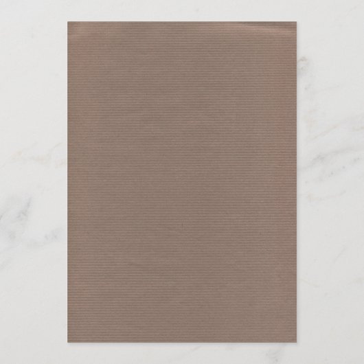 Rustikale Blumenberatung für das Bride-Brautparty Hinweiskarte (Rückseite)