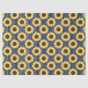 Rustikale Blumenblumen Blumenpapier Seidenpapier