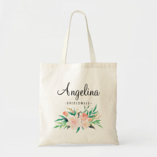 Rustikale Blumenbrücke Personalisiert-06 Tragetasche