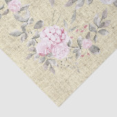 rustikale Blumendekoration Seidenpapier (Ausschnitt)