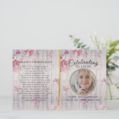 Rustikale Blumenfeier des Programms "Leben" (Stehend Vorderseite)