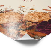 Rustikale Blumenkarten und Geschenkgutscheine Fotodruck (Ecke)