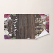 Rustikale Blumenmutter Handtuch (Handtuch)