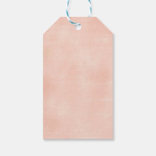 Rustikale Blumenpampas sind nicht nur ein Dankesch Geschenkanhänger (Rückseite)