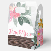 Rustikale Blumenparty-Geschenkverpackung Gable Box Geschenkschachtel (Geöffnet)