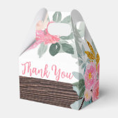 Rustikale Blumenparty-Geschenkverpackung Gable Box Geschenkschachtel (Vorderseite)