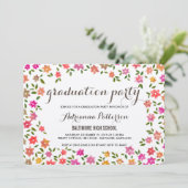 Rustikale Blumenschwerkraft Einladung (Stehend Vorderseite)