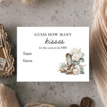 Rustikale Blumenstiefel Brautparty Hochzeitspiel