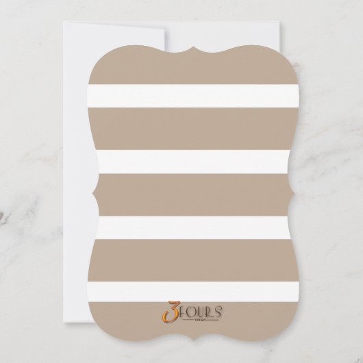 Rustikale Blumenvögel Schaukel Brautdusche Einladu Einladung (Rückseite)