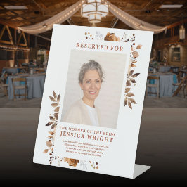 Rustikale Blumenwelt Gerettet Hochzeit mit Sitzpla Sockelschild