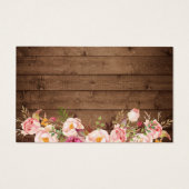 Rustikale Blumenzange-Lichter, die sich in einem W (Rückseite)