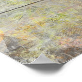 Rustikale Blumenzange Poster (Ecke)