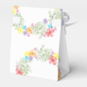 Rustikale Blumenzeremonie Geschenkschachtel (Rückseite)