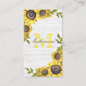 Rustikale Blumenzwiebelblumen UAWG Begleitkarte (Vorderseite)