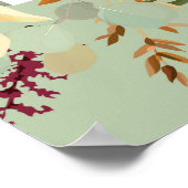 Rustikale Blumenzwiebelhochzeit im Grünen Land Poster (Ecke)