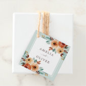 Rustikale Blumenzwiebelminze Vielen Dank Geschenkanhänger (Beispiel)